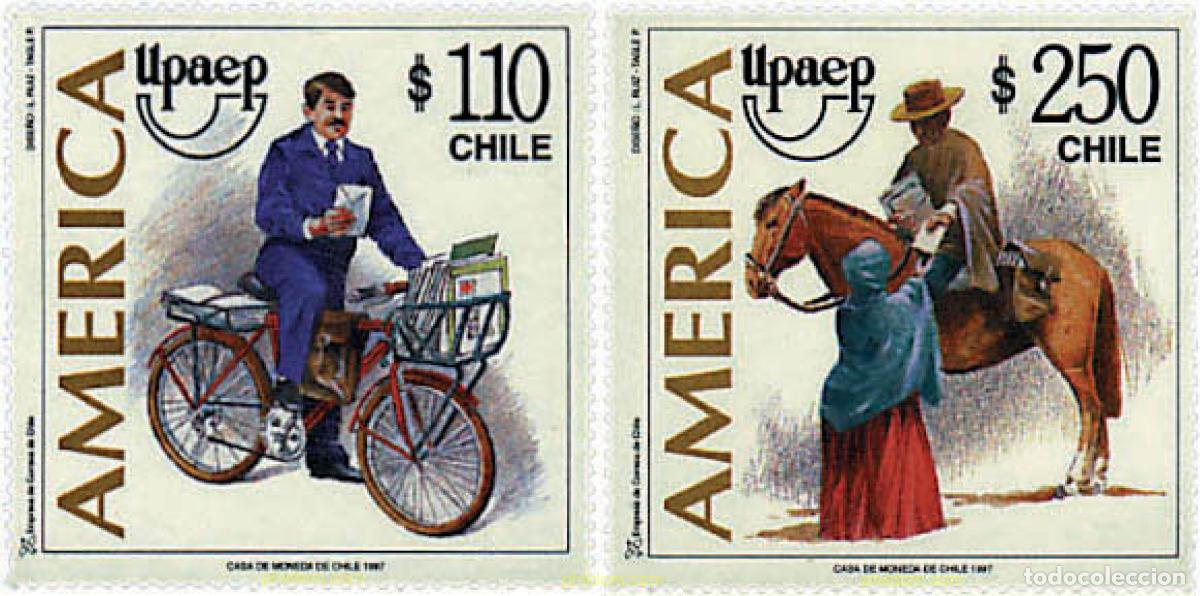 Sellos: 32155 MNH CHILE 1997 AMERICA-UPAEP 1997 - EL CARTERO