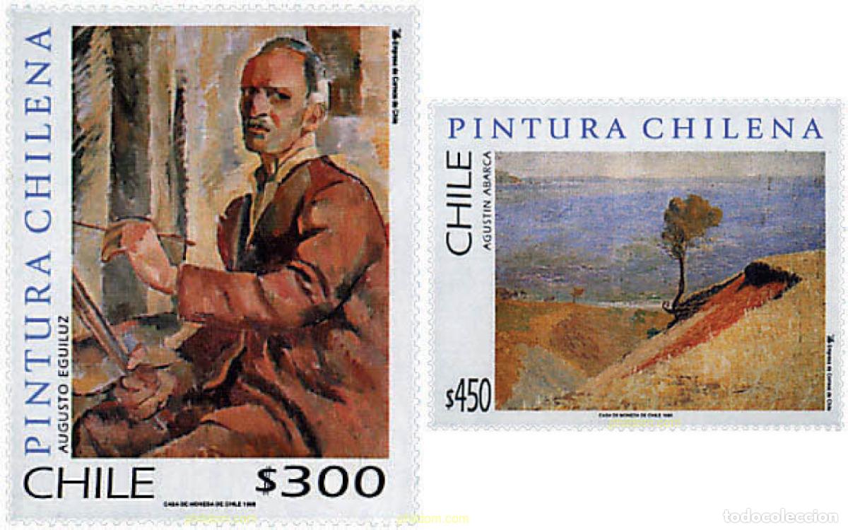 Sellos: 56933 MNH CHILE 1998 PINTURAS CHILENAS