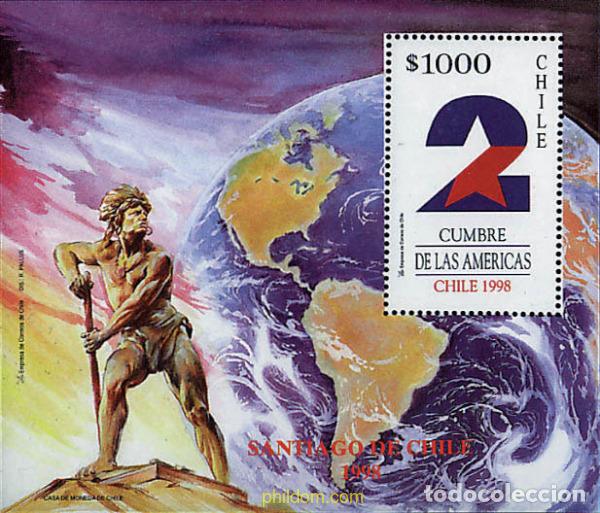 Sellos: 183259 MNH CHILE 1998 CUMBRE DE LAS AMERICAS