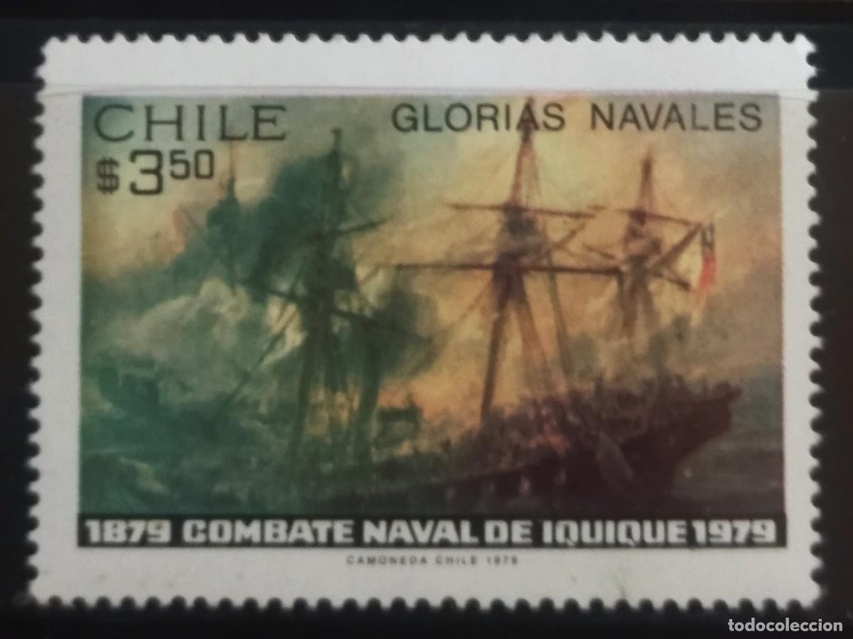 Sellos: CHILE 1979 Glorias Navales. NUEVO - MNH **