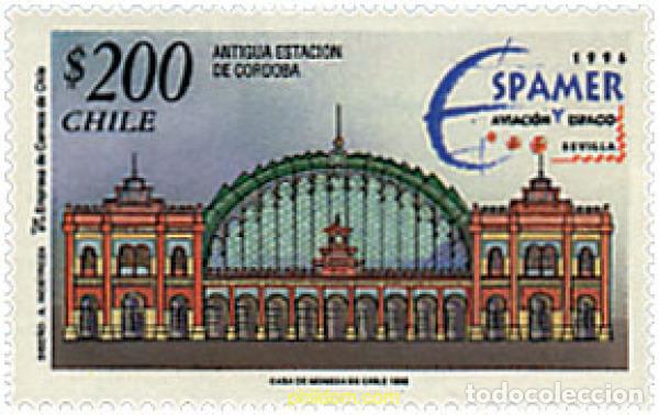 Sellos: 671506 MNH CHILE 1996 ESPAMER 96. EXPOSICION FILATELICA INTERNACIONAL