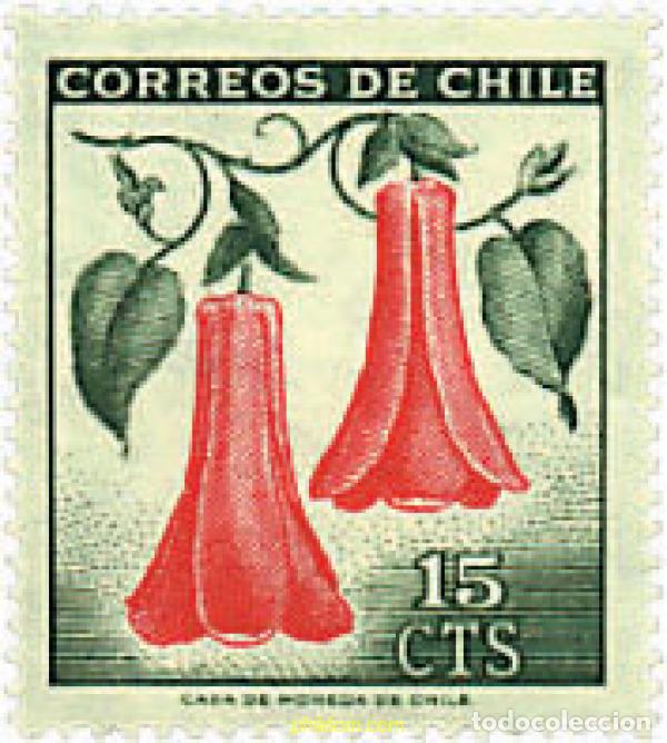 Stamps: 82330 MNH CHILE 1965 FLOR NACIONAL