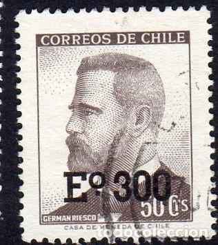 Briefmarken: Chile. German Riesco. 1974. YT-419. Ss. Completa. Usado