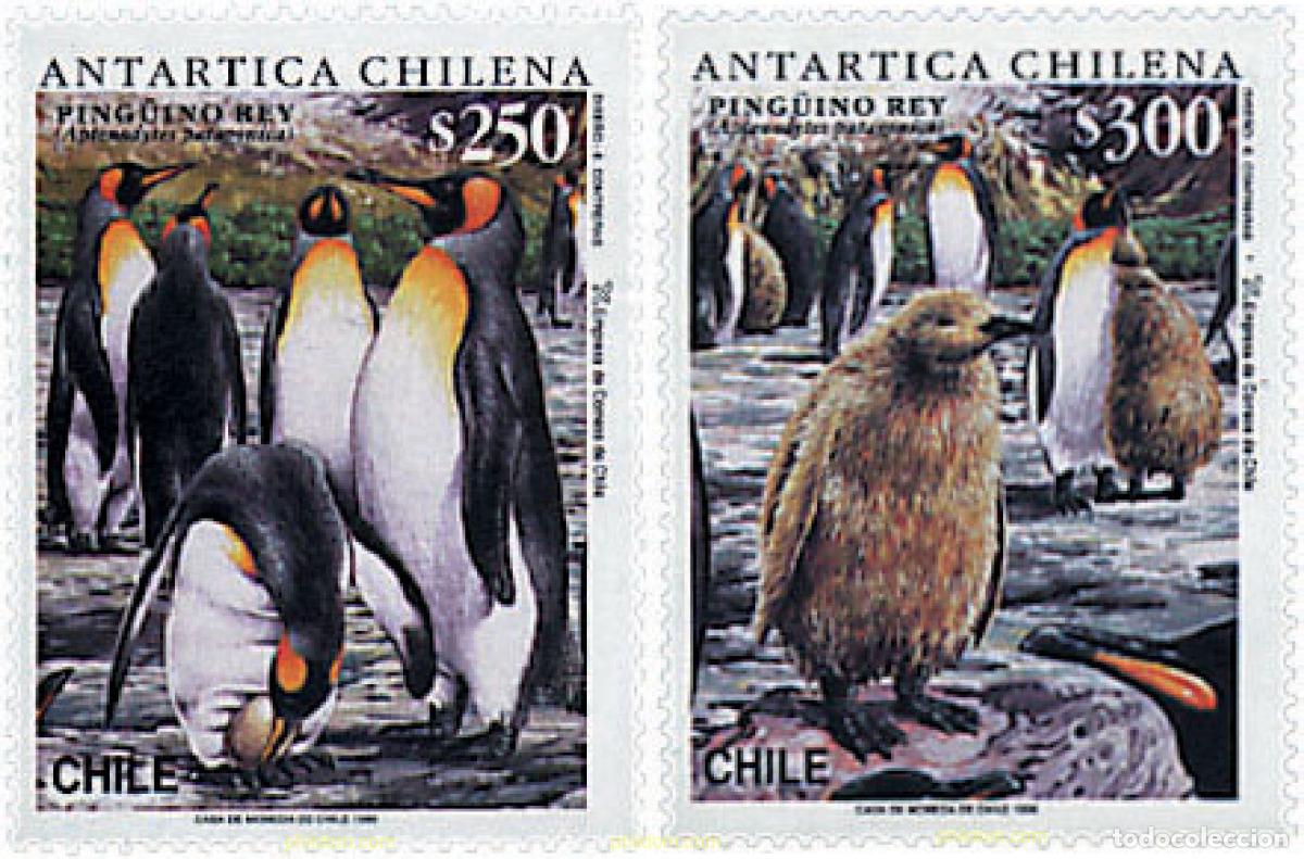 Selos: 32910 MNH CHILE 1996 FAUNA DE LA ANTARTIDA CHILENA
