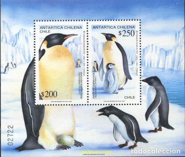 Sellos: 32787 MNH CHILE 1992 FAUNA DE LA ANTARTIDA CHILENA