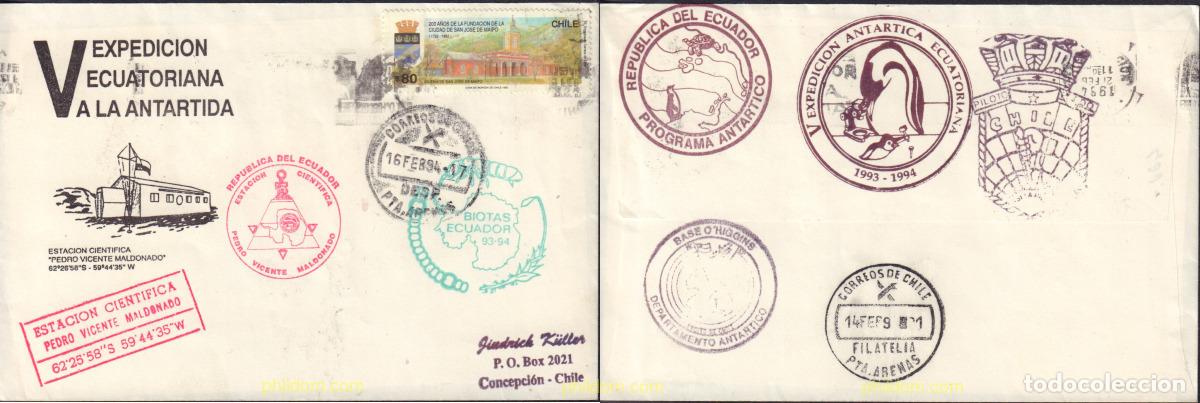 Timbres: 586969 MNH CHILE 1992 ANIVERSARIOS DE FUNDACION DE CIUDADES CHILENAS