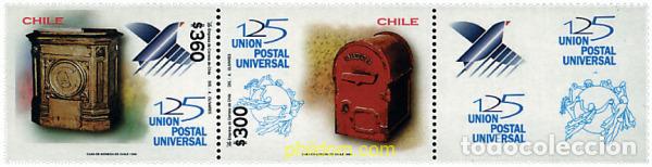 Timbres: 184676 MNH CHILE 1999 125 ANIVERSARIO DE LA UPU
