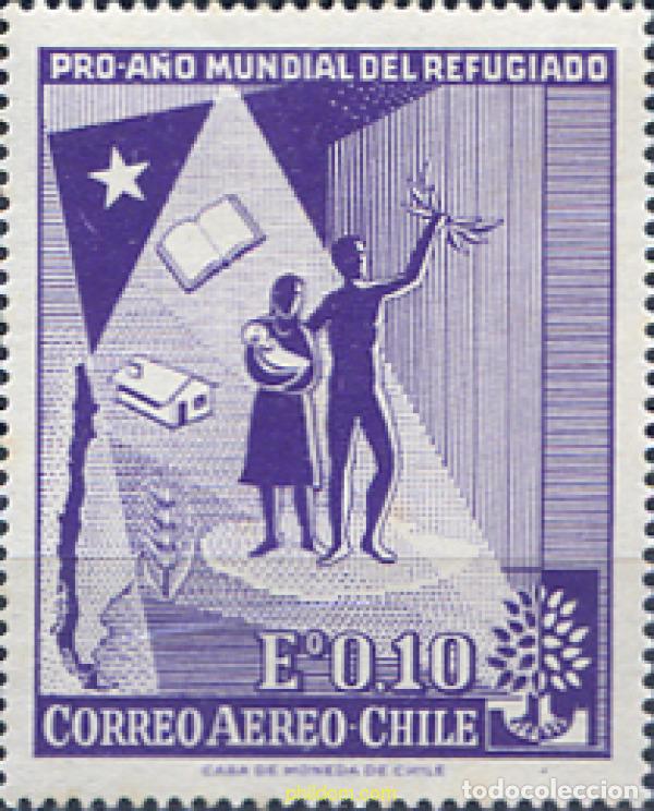 Sellos: 791250 MNH CHILE 1960 PRO REFUGIADOS