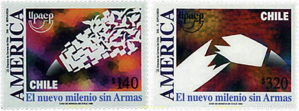 Selos: 51384 MNH CHILE 1999 AMERICA-UPAEP 1999 - EL NUEVO MILENIO SIN ARMAS