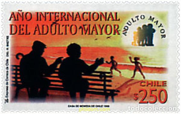 Francobolli: 51390 MNH CHILE 1999 A&Ntilde;O INTERNACIONAL DE LA TERCERA EDAD