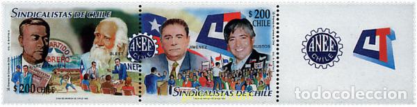 Francobolli: 183256 MNH CHILE 1999 SINDICALISTAS CHILENOS