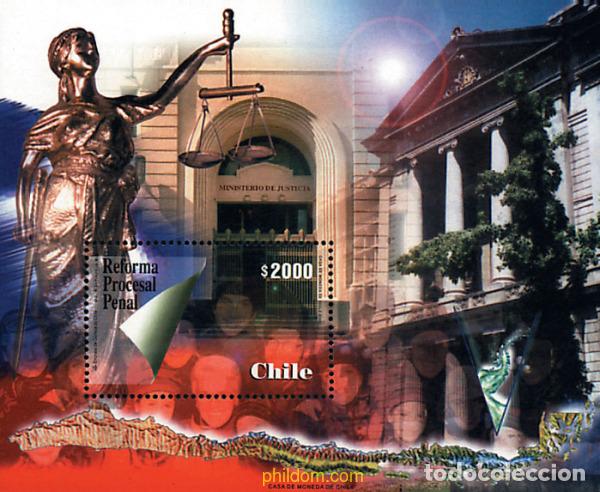 Selos: 99060 MNH CHILE 2000 REFORMA PROCESAL PENAL