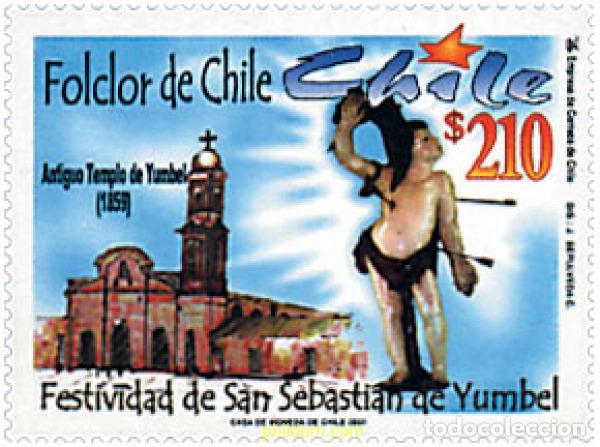 Timbres: 72116 MNH CHILE 2001 FIESTA DE SAN SEBASTIAN DE YUMBEL