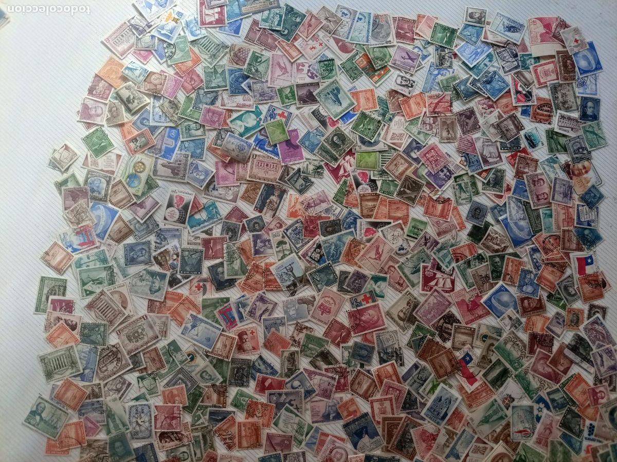 Briefmarken: Chile. 501 sellos, nuevos y usados