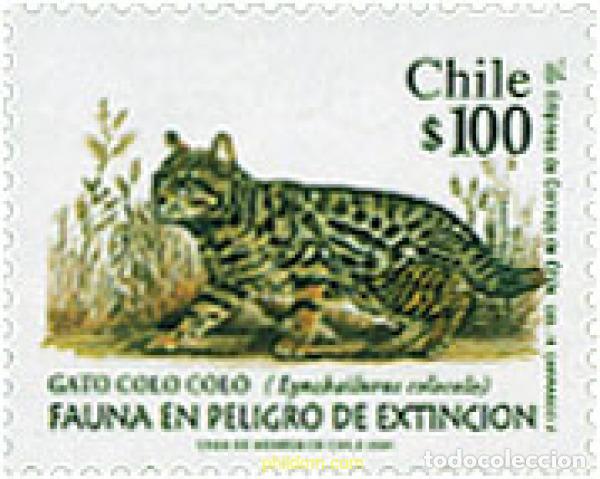 Stamps: 98090 MNH CHILE 2001 FAUNA EN PELIGRO DE EXTINCION