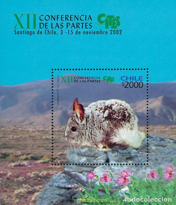 Francobolli: 106285 MNH CHILE 2002 12 CONFERENCIA DE LAS PARTES CITES