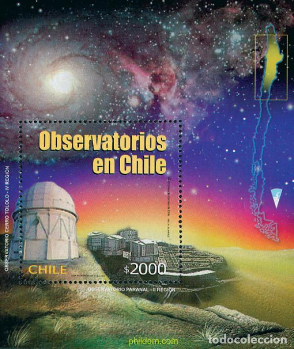 Timbres: 122933 MNH CHILE 2002 OBSERVATORIOS