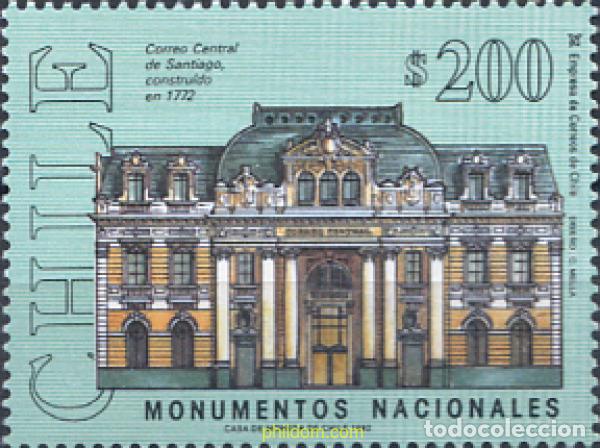Sellos: 303508 MNH CHILE 1992 MONUMENTOS NACIONALES