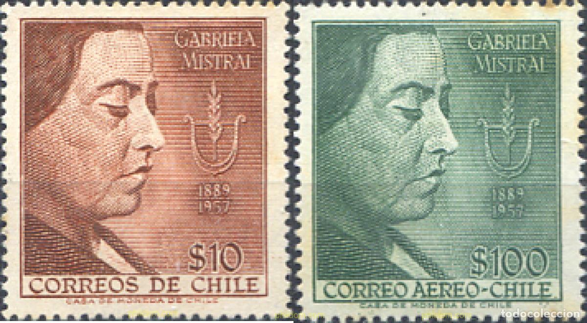 Sellos: 303248 MNH CHILE 1958 PERSONAJE
