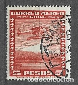 Sellos: Sello de Chile 1934/52 - Correo a&eacute;reo - Motivos locales - 2000-1