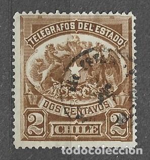 Sellos: Sello de Chile 1904 - Escudo de Armas - 2000-1