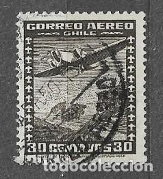 Sellos: Sello de Chile 1934/52 - Correo a&eacute;reo - Motivos locales - 2000-1