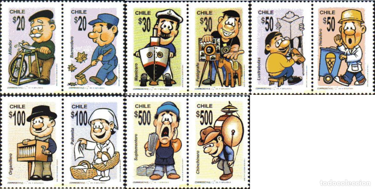 Sellos: 291044 MNH CHILE 2008 OFICIOS