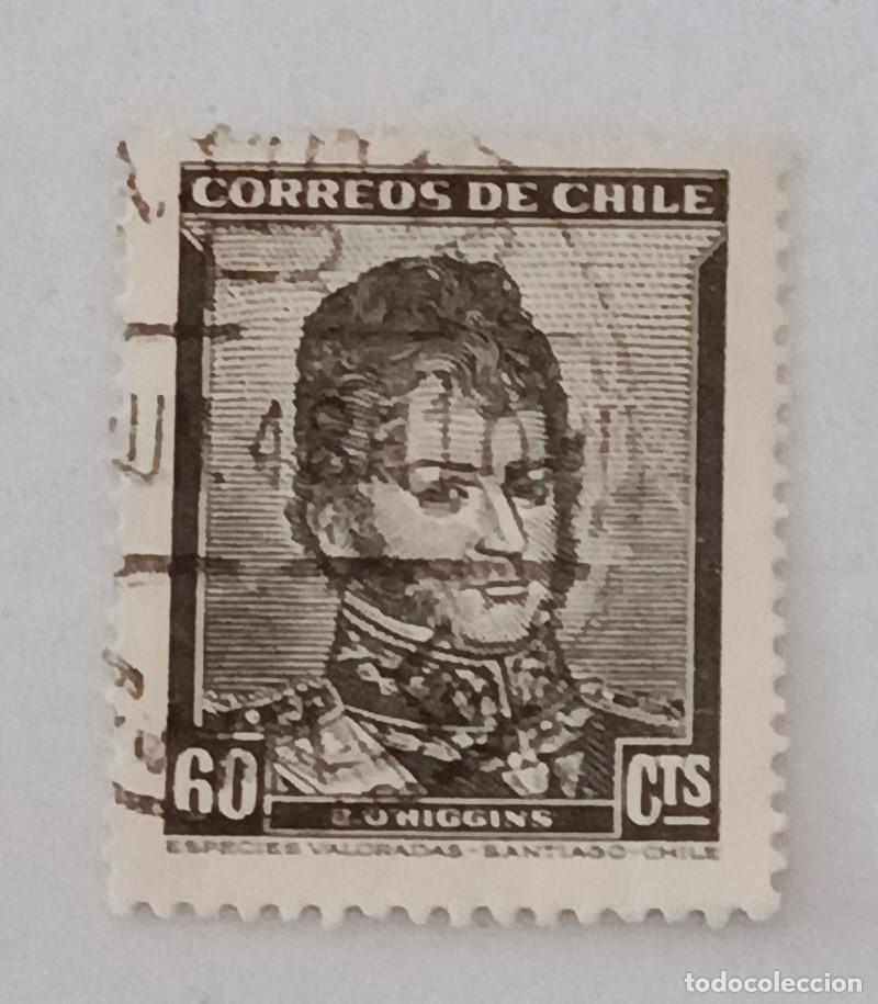 Sellos: Sellos Chile 1948 Bernardo O&acute;Higgins, 1.778 - 1.842. Militar y pol&iacute;tico.