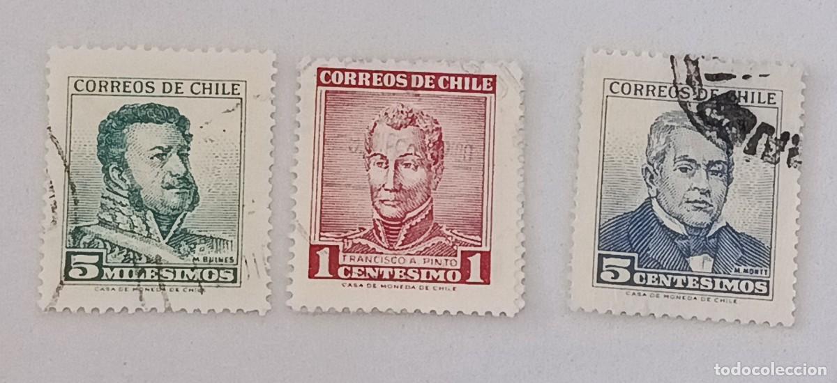 Sellos: Sellos Chile 1960 Personajes pol&iacute;ticos.