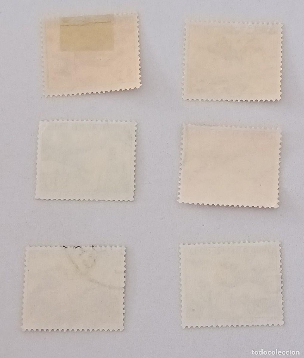 Sellos: Sellos Chile 1956 A&eacute;reos. - Foto 2