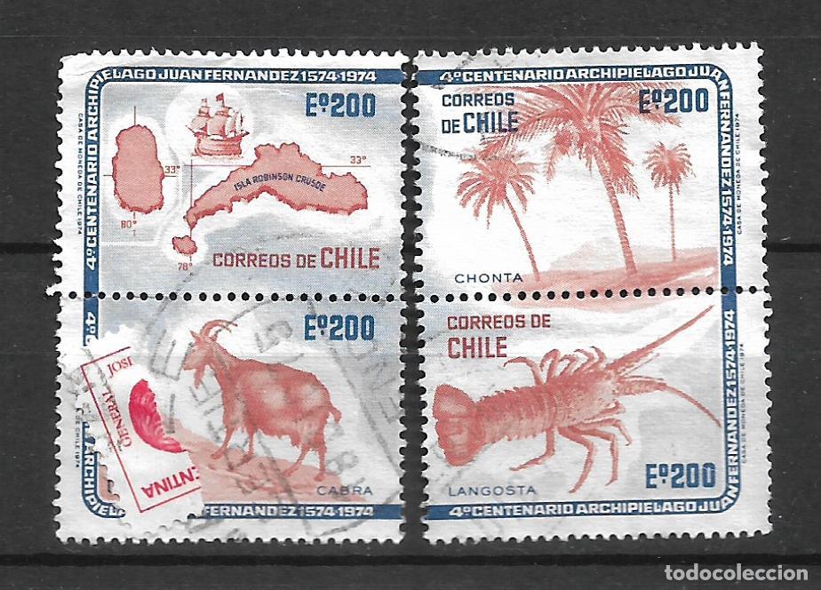 Sellos: chile 1974 serie completa usado Juan Fernandez Archipelago - 11/32
