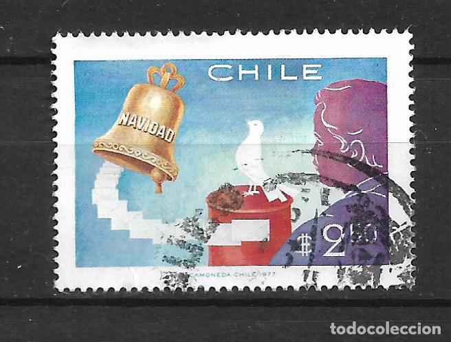 Sellos: chile 1977 # 514 usado navidad- 11/33