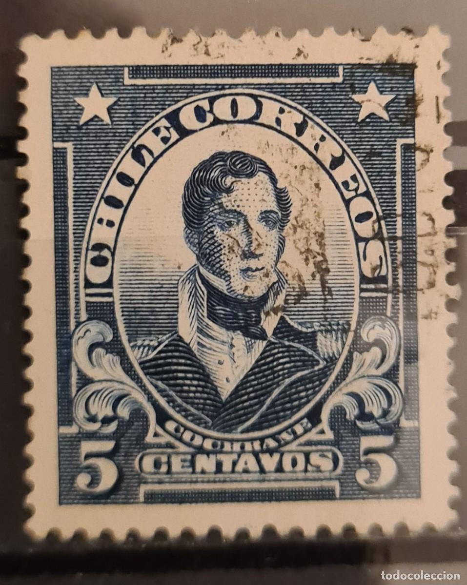 Sellos: Sello usado de Chile 1915-27