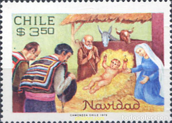 Sellos: 303327 MNH CHILE 1979 NAVIDAD