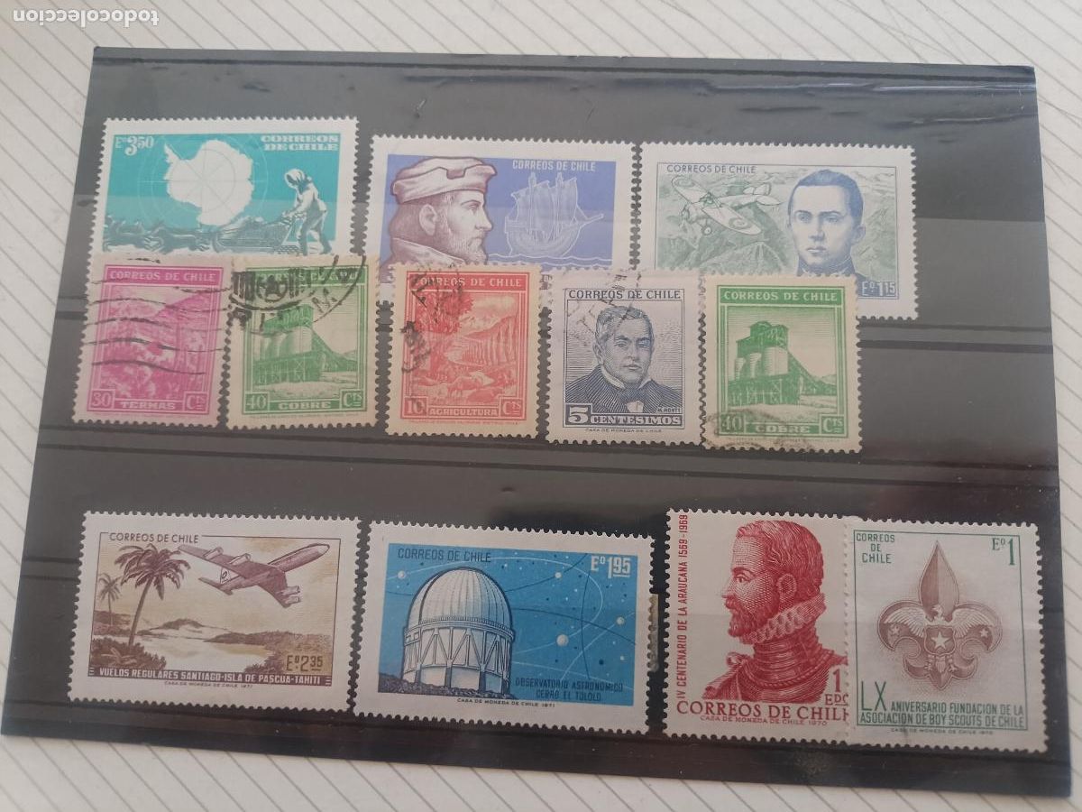 Sellos: Chile. Lote de sellos