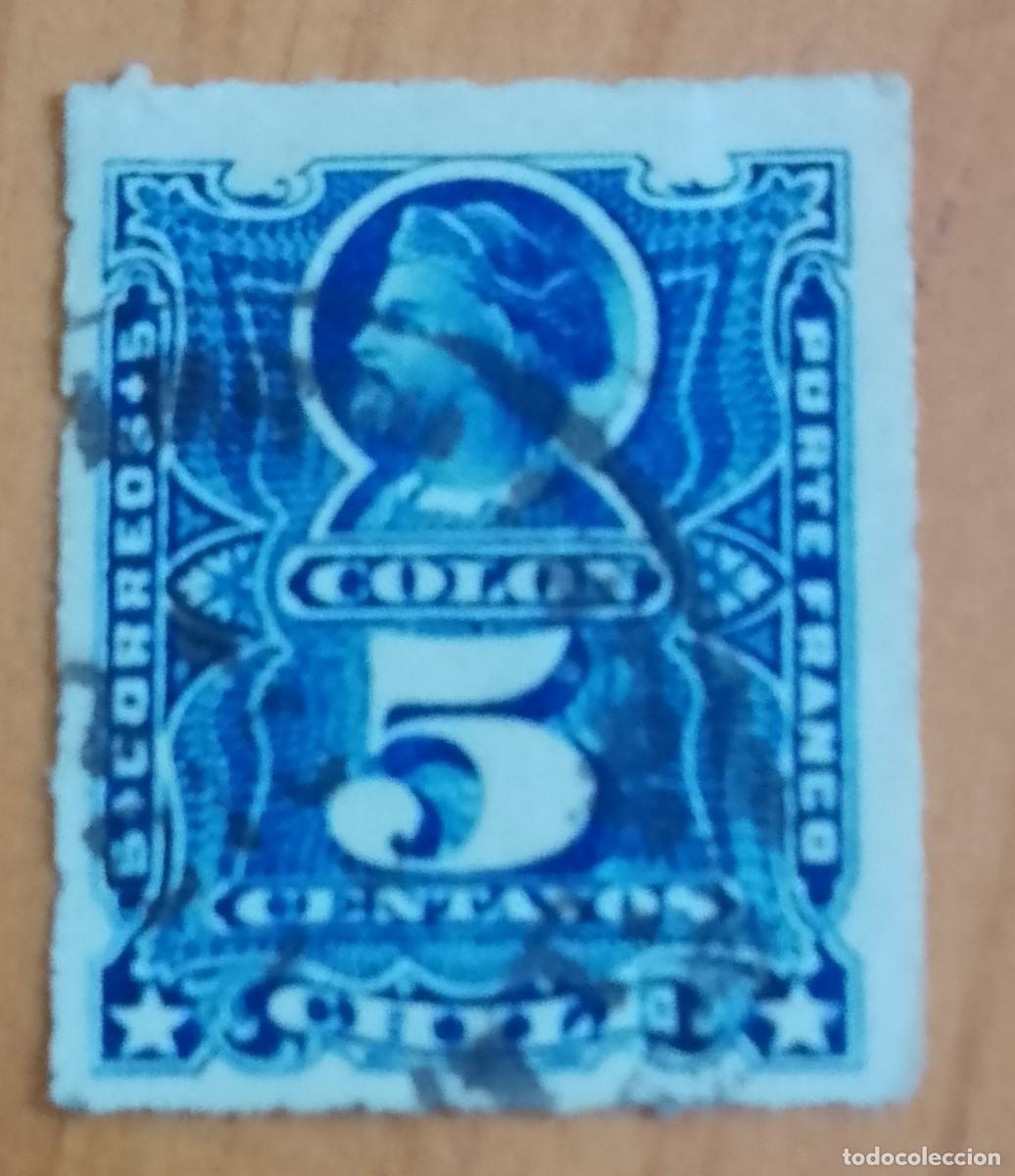 Sellos: CHILE - V/F 5 CENTAVOS - COL&Oacute;N