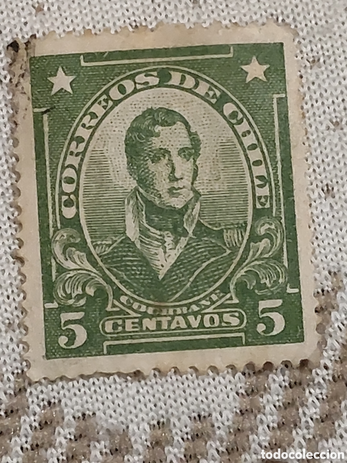 Sellos: Sello de Chile Almirante Thomas Cochrane 1928