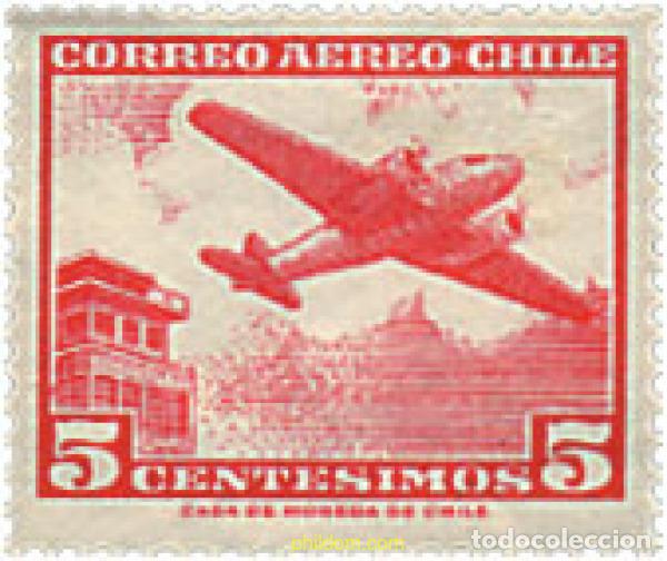 Sellos: 354086 MNH CHILE 1961 SERIE BASICA