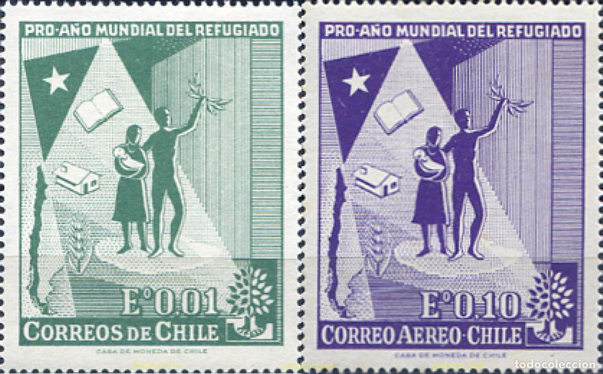 Sellos: 303252 MNH CHILE 1960 PRO REFUGIADOS