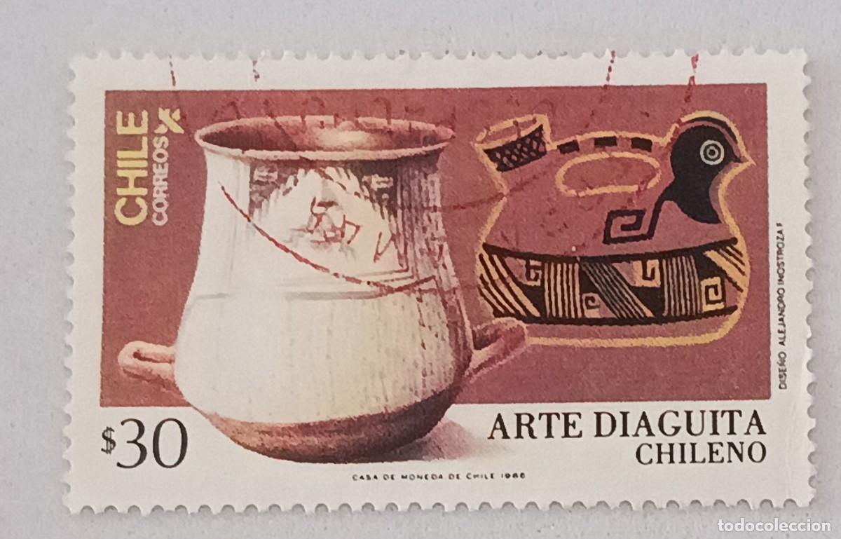 Sellos: Sellos Chile 1986 Herencia cultural. Artesan&iacute;a tradicional.