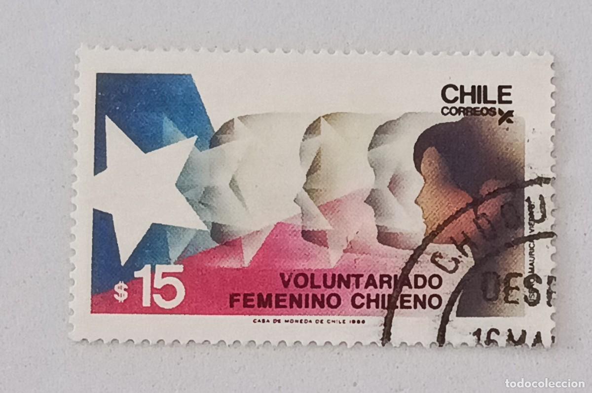 Sellos: Sellos Chile 1986 Voluntariado femenino chileno.