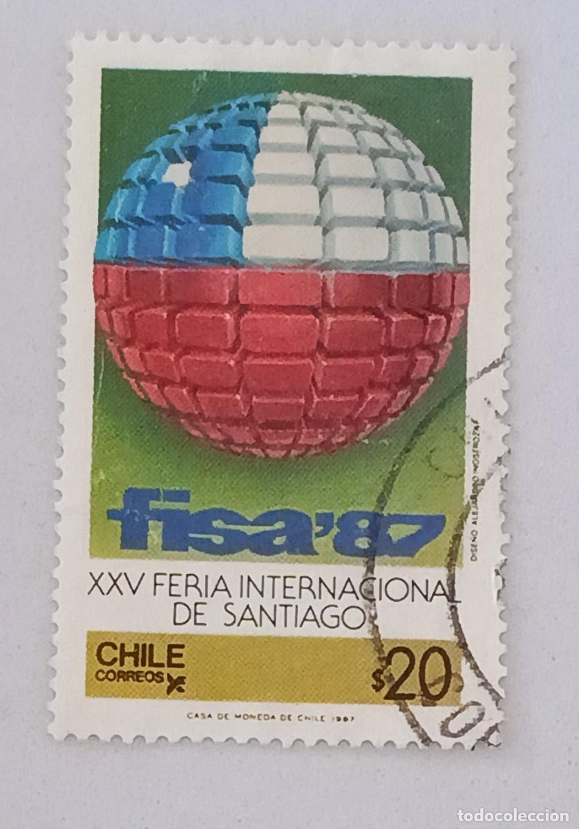 Sellos: Sellos Chile 1987 XXV Feria internacional de Santiago de Chile &rdquo;Fisa '87&rdquo;.
