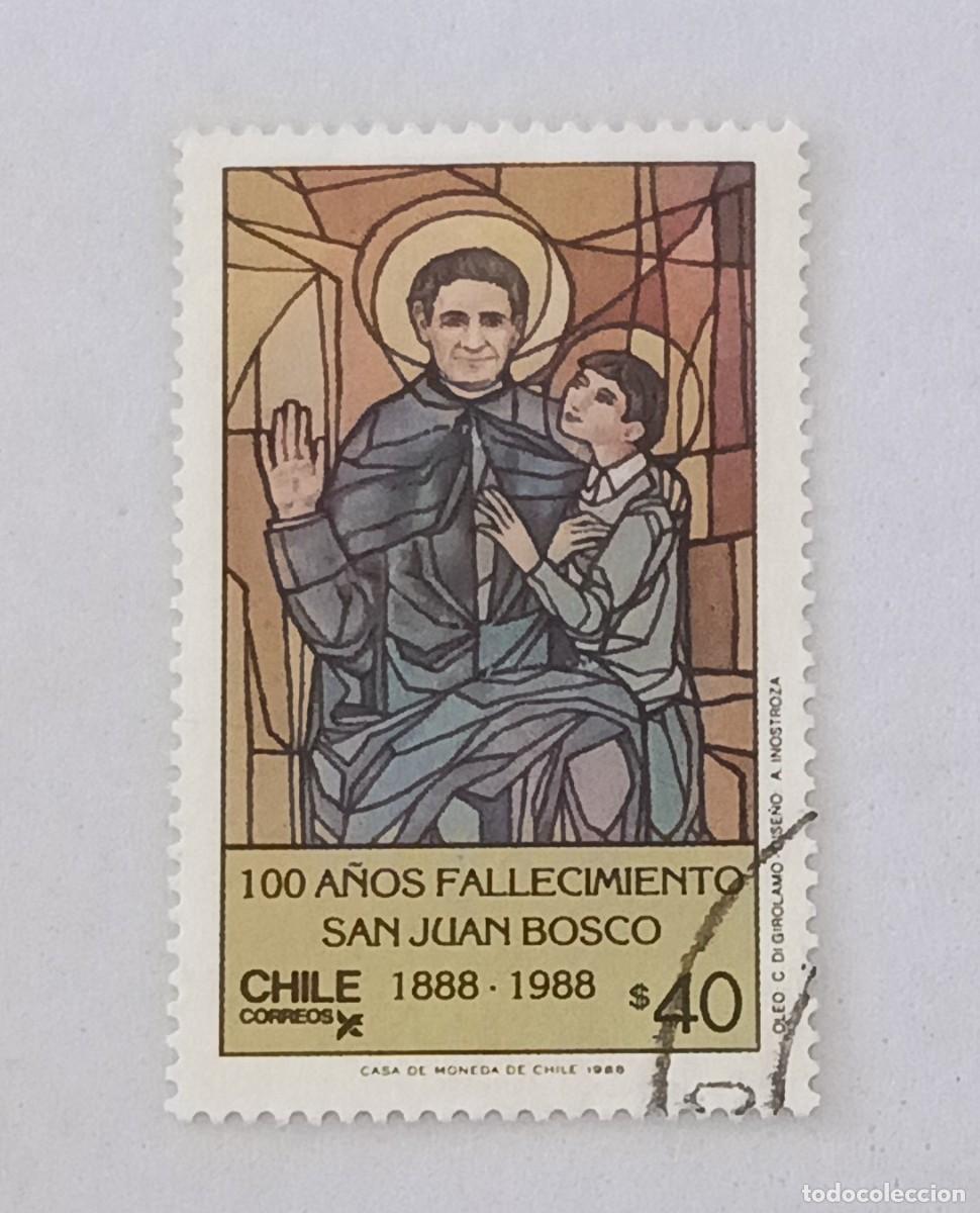 Sellos: Sellos Chile 1988 Centenario de la muerte de San Juan Bosco, 1.815 - 1.888