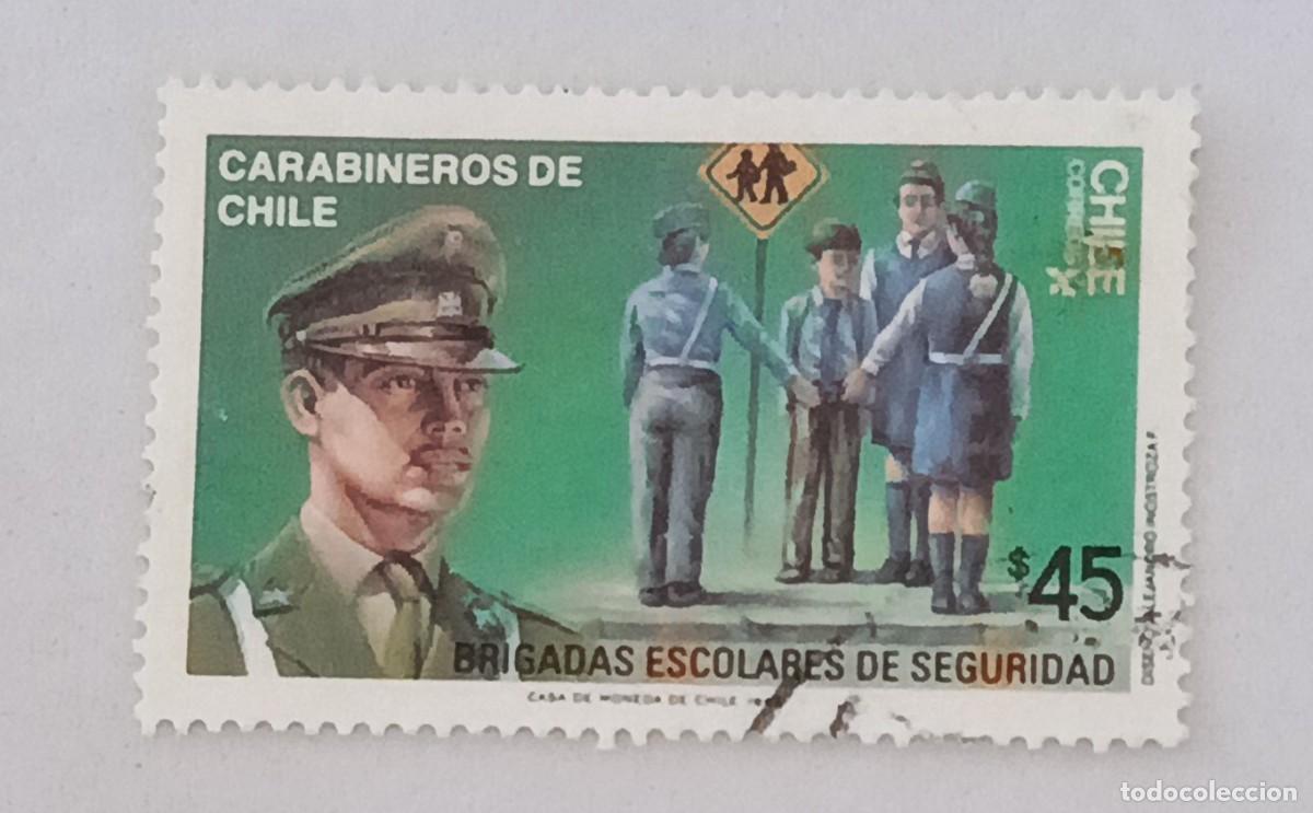 Sellos: Sellos Chile 1988 Carabineros de Chile.