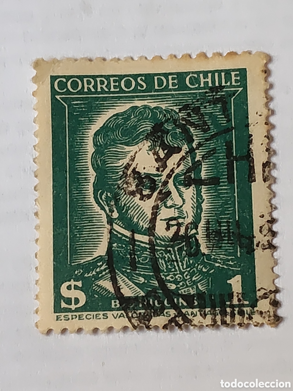 Sellos: Sello de Chile Bernardo O'Higgins 1953