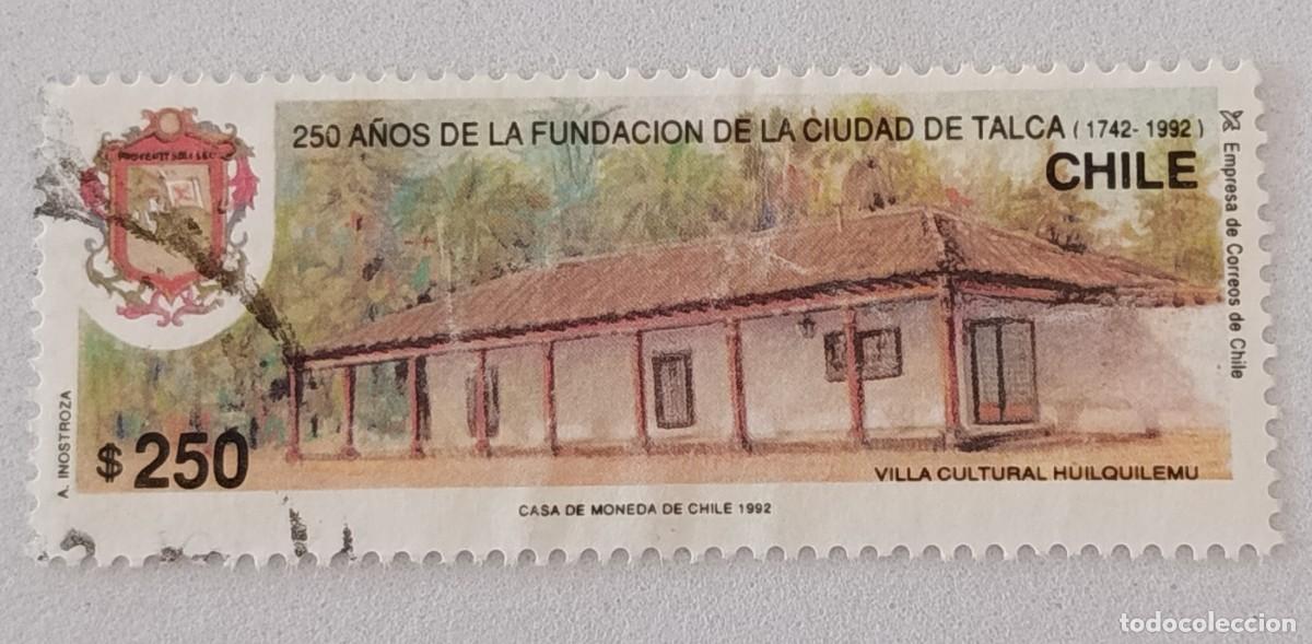 Sellos: Sellos Chile 1992 Ciudades chilenas bicentenarias.