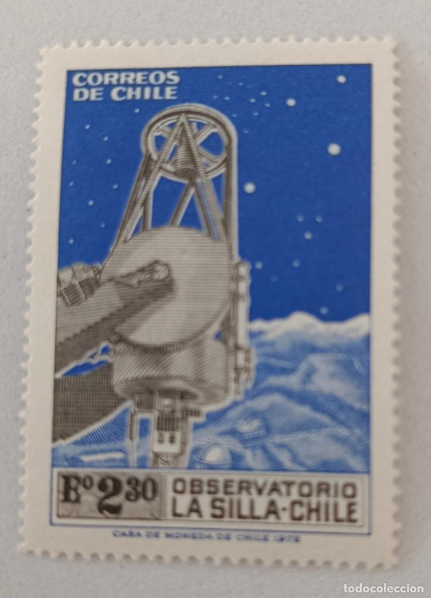 Sellos: Sellos Chile 1973 Inauguraci&oacute;n del observatorio &rdquo;La Silla&rdquo;.