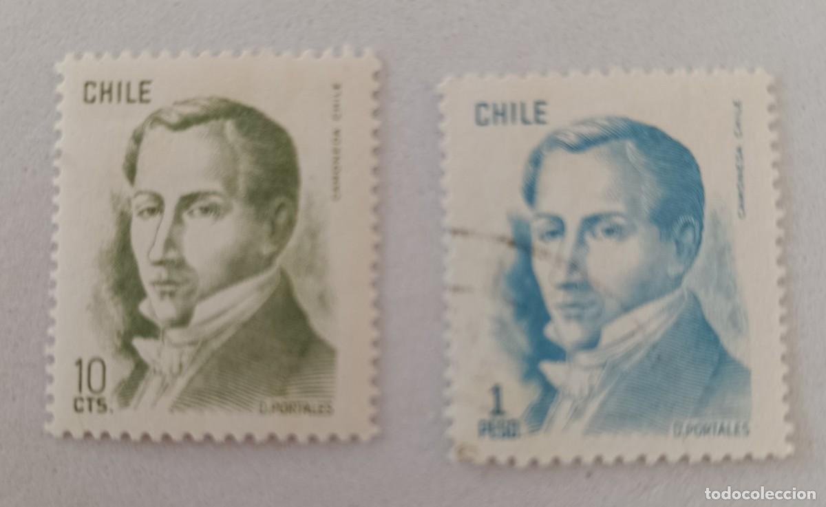 Sellos: Sellos Chile 1975 Diego Portales, 1.793 - 1.837. Pol&iacute;tico.