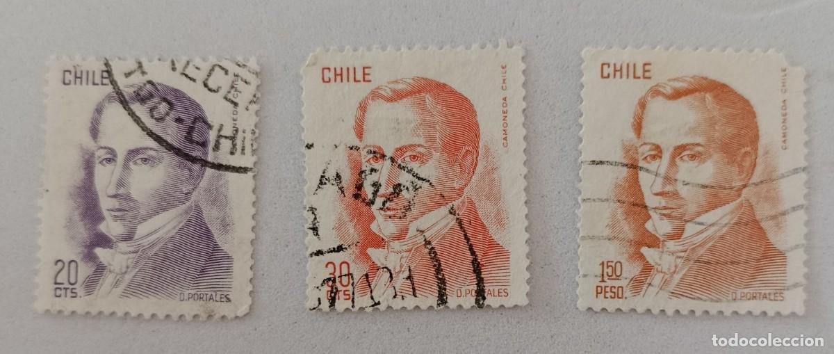 Sellos: Sellos Chile 1976 Diego Portales, 1.793 - 1.837. Pol&iacute;tico.