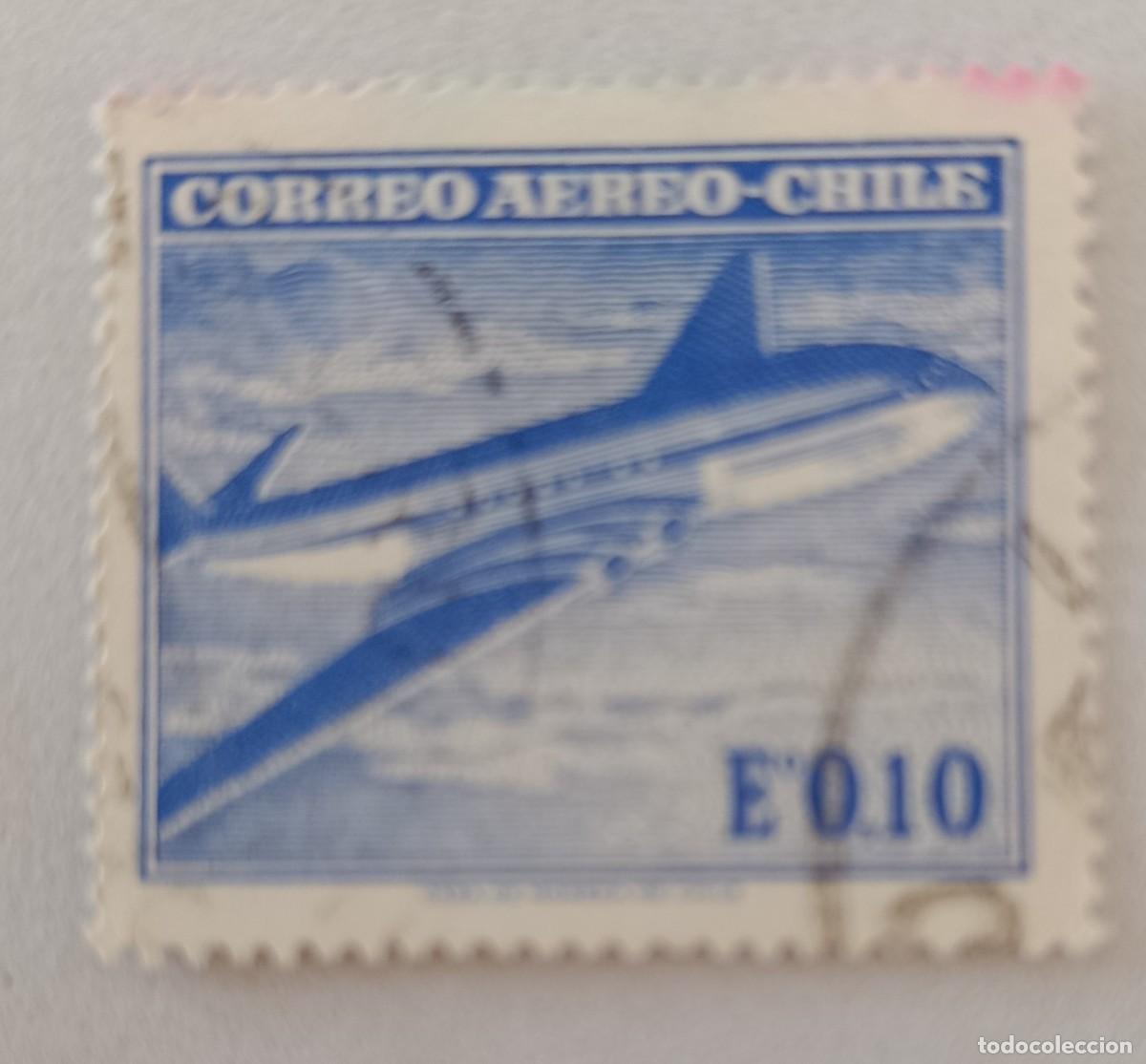 Sellos: Sellos Chile 1967 A&eacute;reo. - Foto 1